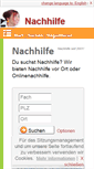 Mobile Screenshot of nachhilfe-lehrer.com